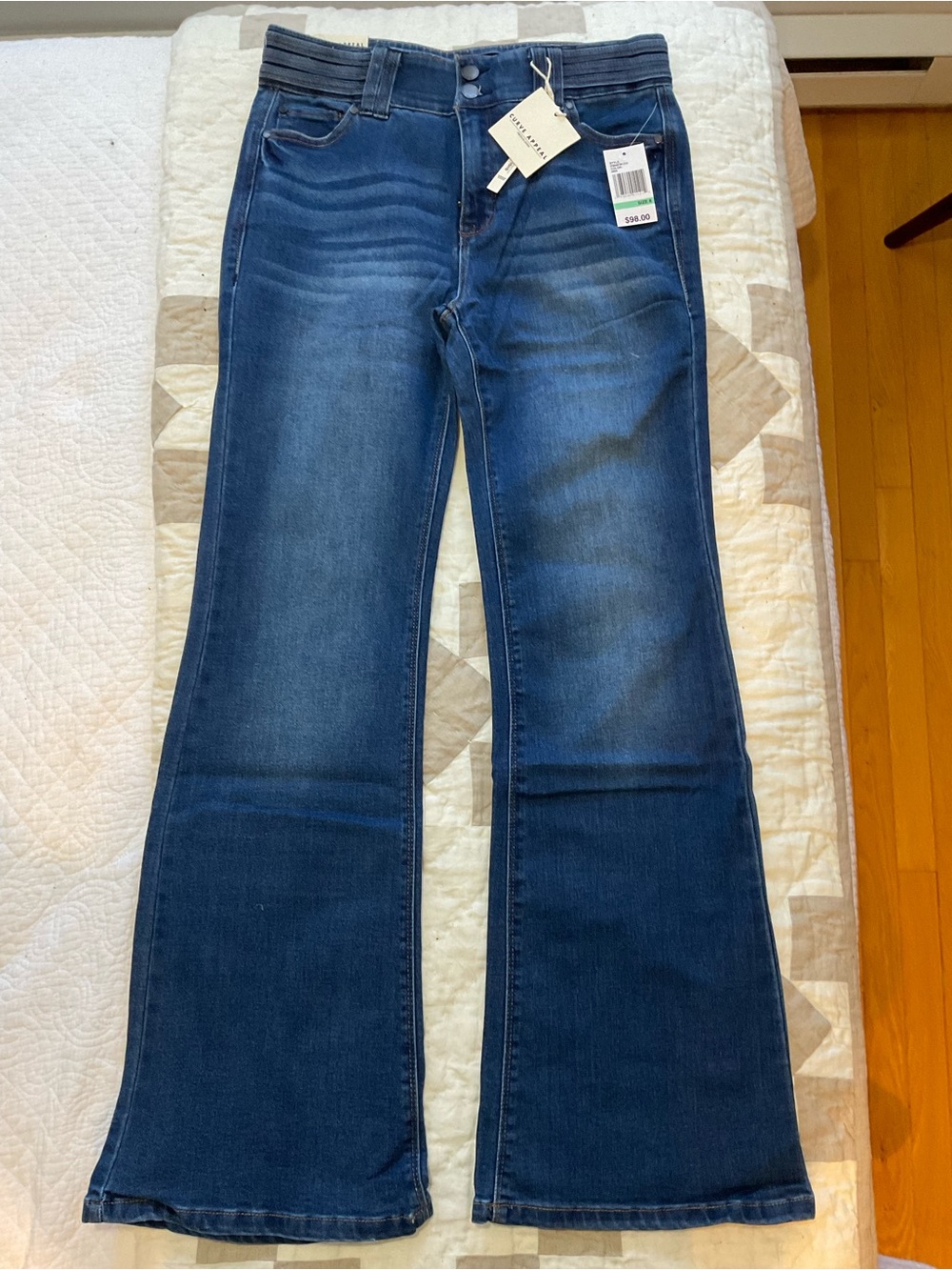 NWT Curve Appeal High Rise Bootcut Jeans